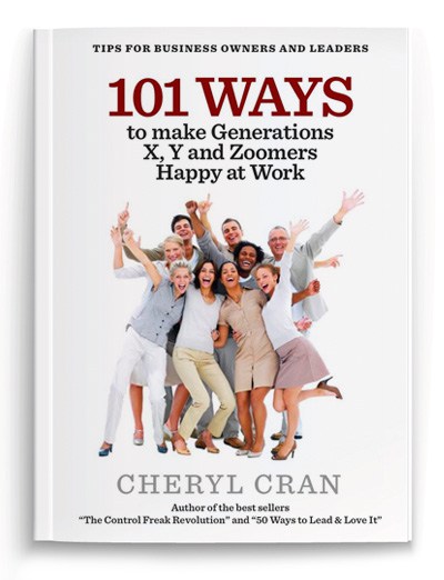 101 Ways to Make Generations X, Y and Zoomers Happy at Work